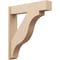 Ekena Millwork 7 1/2-in W x 34-in D x 38-in H Funston Block Rough Cedar Woodgrain TimberThane Outlooker, Primed Tan OUTUR075X34X38FST44RCPR - alternate 1